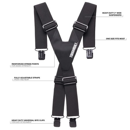 Toughbuilt Universal Suspenders TB-51D